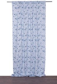 Κουρτίνα με Τρέσα 280x270 Έντι Μπλε Viopros