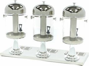 Drinks Dispenser - 3 x 8L - Central Cooling Tube - Works Without Power