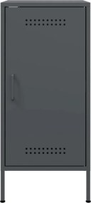 vidaXL Ντουλάπια 2 τεμ. Ανθρακί 36x39x79 εκ. από Χάλυβα