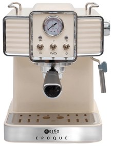 Estia 06-12342 Retro Epoque Μηχανή Espresso 1350W, Πίεσης 20bar, Μπεζ