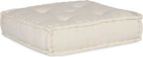 vidaXL Μονάδα Μοντέρνου Καναπέ Ύφασμα Κρεμ 210 x 140 x 56 εκ.