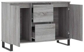 vidaXL Μπουφές Γκρι Sonoma 101,5 x 35 x 70 εκ. από Επεξεργασμένο Ξύλο