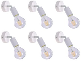 Φωτιστικό Οροφής - Σποτ SE 137-1AW (x6) Soma Packet White adjustable spotlight+ - 51W - 100W - 77-8858