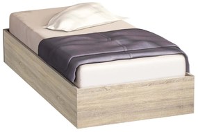 Κρεβάτι ξύλινο High, Σόνομα, 82/190, Genomax