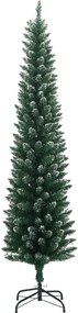vidaXL Χριστουγεννιάτικο Δέντρο Τεχνητό Slim με 150 LED 150 εκ.