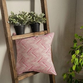 Μαξιλάρι Διακοσμητικό (Με Γέμιση) Siena 06 Pink Teoran 43X43 Cotton-Polyester