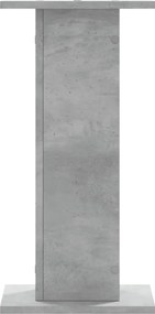 vidaXL Βάσεις Φυτών 2 τεμ. Γκρι Σκυρ. 30x30x60 εκ. Επεξεργασμένο Ξύλο