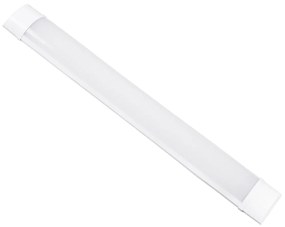 GloboStar® 60157 LED Γραμμικό Βιομηχανικό Φωτιστικό Tri-Proof 60cm 20W 1808lm 120° AC 220-240V Αδιάβροχο IP65 Μ60 x Π7.5 x Υ2.5cm Θερμό Λευκό 2700K - 2 Χρόνια Εγγύηση