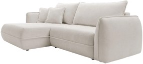 Γωνιακός καναπές Moho-Αριστερή-Λευκό