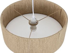 Φωτιστικό Οροφής Home ESPRIT Καφέ Σχοινί 50 W