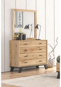 Savvidis Furniture  Τουαλέτα Φ93.5/Y88/B44.5cm No6 Μελί Μελαμίνη BEST-890025