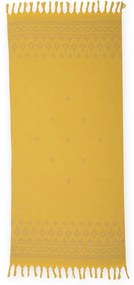 Πετσέτα Θαλάσσης Graham Yellow Nef-Nef Θαλάσσης Cotton-Polyester
