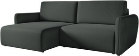Γωνιακός καναπές Goya Slim-Anthraki
