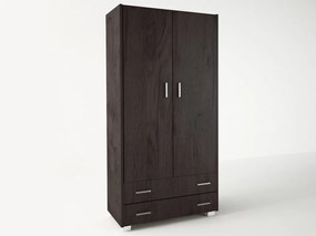 Intrahome Ντουλάπα δίφυλλη σε χρώμα βέγγε 105x50x180 Intrahomesa-00652518