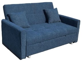 Καναπές - Κρεβάτι Dual 01-3323 Διθέσιος 153x89x85 Blue