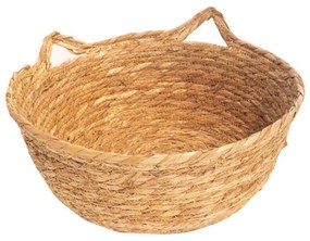 Καλάθι Ψάθινο 00.06.61405 Φ34,5x13,5/17cm Natural Mat