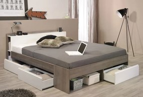 Κρεβάτι Tour-Καρυδί-160 x 200