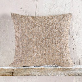 Μαξιλαροθήκη Διακοσμητική Stefan Brown Ρυθμός 40Χ40 Cotton,Chenille