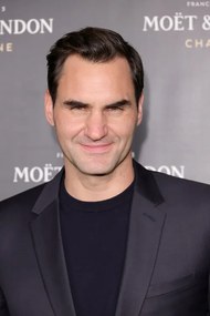 Φωτογραφία Roger Federer at the Moet & Chandon Holiday Season Celebration, Michael Loccisano