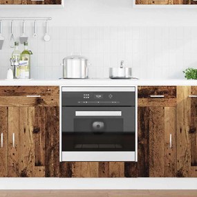 vidaXL Ντουλάπα Φούρνας σε Παλιό Ξύλο – 60x46x81.5 εκ Κατασκευασμένη από Επεξεργασμένο Ξύλο