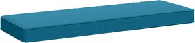 vidaXL Μαξιλάρι Πάγκου 1 Τεμαχίου VUGHT 100% Πολυεστέρας Γαλάζιο