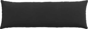 vidaXL Μαξιλάρι Καναπέ 2 τμχ. Βελούδο Μαύρο 120 x 40 cm