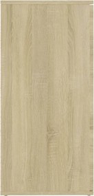 vidaXL Μπουφές Sonoma Δρυς 160 x 36 x 75 εκ. από Επεξ. Ξύλο