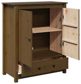 vidaXL Μπουφές Καφέ Μέλι 83x41,5x100 εκ. από Μασίφ Ξύλο Πεύκου