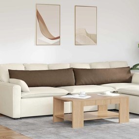 vidaXL Μαξιλάρι Καναπέ 2 pcs ύφασμα Καφέ 145 x 40 εκ.