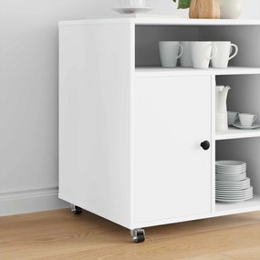 vidaXL Τροχίσκος 2 pcs Ασημί 44,1 x 44,1 x 1,95 χιλ Νάιλον
