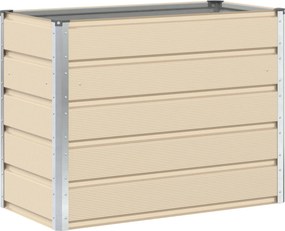 vidaXL Γλάστρα Ελεφαντόδοντο 100 x 50 x 75 cm Επικαλυμμένος Χάλυβας
