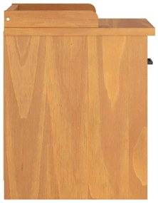 vidaXL Πάγκος διαδρόμου &quot;SANDNES&quot; 45x40x50 εκ.Πεύκο μασίφ ξύλο