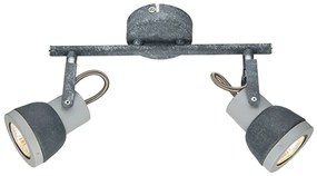 Σποτ Δίφωτο Aca Inka MC167792C Grey Matt/Cement