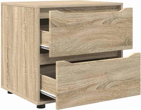 vidaXL Ντουλάπι αποθήκευσης Δρύς Sonoma 60 x 48 x 57 εκ