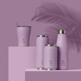 Μπουκάλι Θερμός Travel Flask Save The Aegean Lavender Purple 500ml - Estia