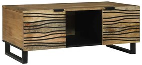 vidaXL Τραπεζάκι σαλονιού Καφέ και Μαύρο 100 x 54 x 40 εκ