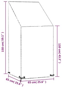 ΚΑΛΥΜΜΑΤΑ ΚΑΡΕΚΛΑΣ ΜΕ 8 ΚΡΙΚΟΥΣ 2 ΤΕΜ 65X65X110/150 ΕΚ ΠΟΛΥΑΙΘ. 3155387