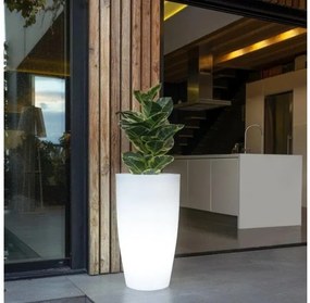 Φωτιζόμενη Γλάστρα G13 IP65 RGBW 6500K Bambu 70 LUMBM070OFNW New Garden-LUMBM070OFNW-Λευκό LUMBM070OFNW