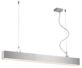Γραμμικό Κρεμαστό Direct+Indirect L860 3000K Ανοδ. Dim. Station Ultra 3911-10086-3-U-D1 Viokef-3911-10086-3-U-D1-Ασημί 3911-10086-3-U-D1