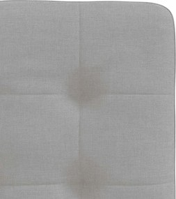 vidaXL Καρέκλες τραπεζαρίας 4 τεμ Cloud Grey Fabric