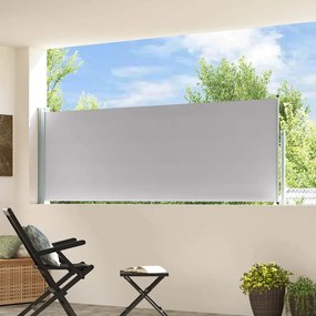 vidaXL Σκίαστρο Πλαϊνό Συρόμενο Βεράντας Γκρι 100 x 314 εκ.