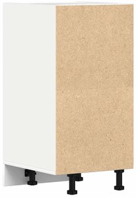 vidaXL Ντουλάπι "Riga" Λευκό 40x44,5x81,5 εκ. από Τεχνητό Ξύλο