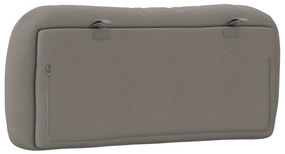 VidaXL Μαξιλάρι για Κεφαλάρι Hvar Taupe 90 εκ. Υφασμάτινο
