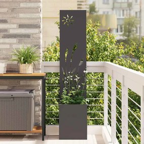 vidaXL Οθόνη Ιδιωτικότητας Κήπου Μαύρο 32 x 32 x 150 εκ