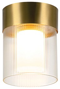 Φωτιστικό Πλαφονιέρα LED Dimmable Zambelis 23017 Gold Matt