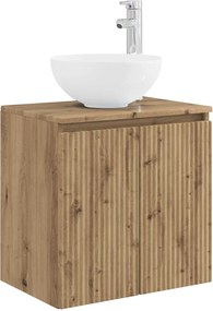 vidaXL Σετ Επίπλων Μπάνιου 5 τμχ. Artisan Δρυς 33 x 34,5 x 100 εκ