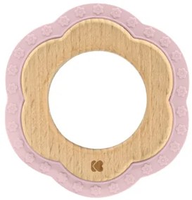 KIKKA BOO ΜΑΣΗΤΙΚΟ ΑΠΟ ΞΥΛΟ ΚΑΙ ΣΙΛΙΚΟΝΗ FLOWER PINK 31303020054