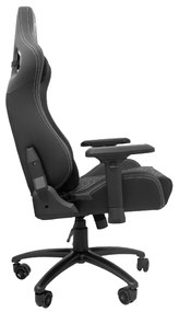 WΗΙΤΕ SHARK GAMING CHAIR PHOENIX BLACK