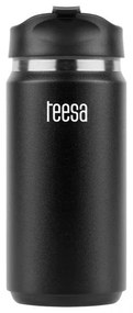 TEESA Θερμός ποτήρι μαύρο 350ml