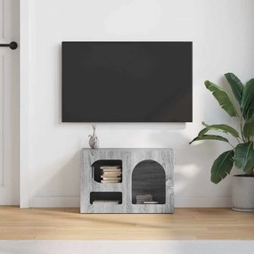 vidaXL Ντουλάπι TV ELST 60 x 35 x 40 εκ. Γκρίζο Σονομα